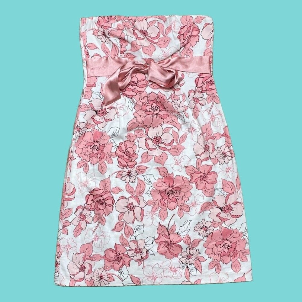 Vintage Floral Tube Dress